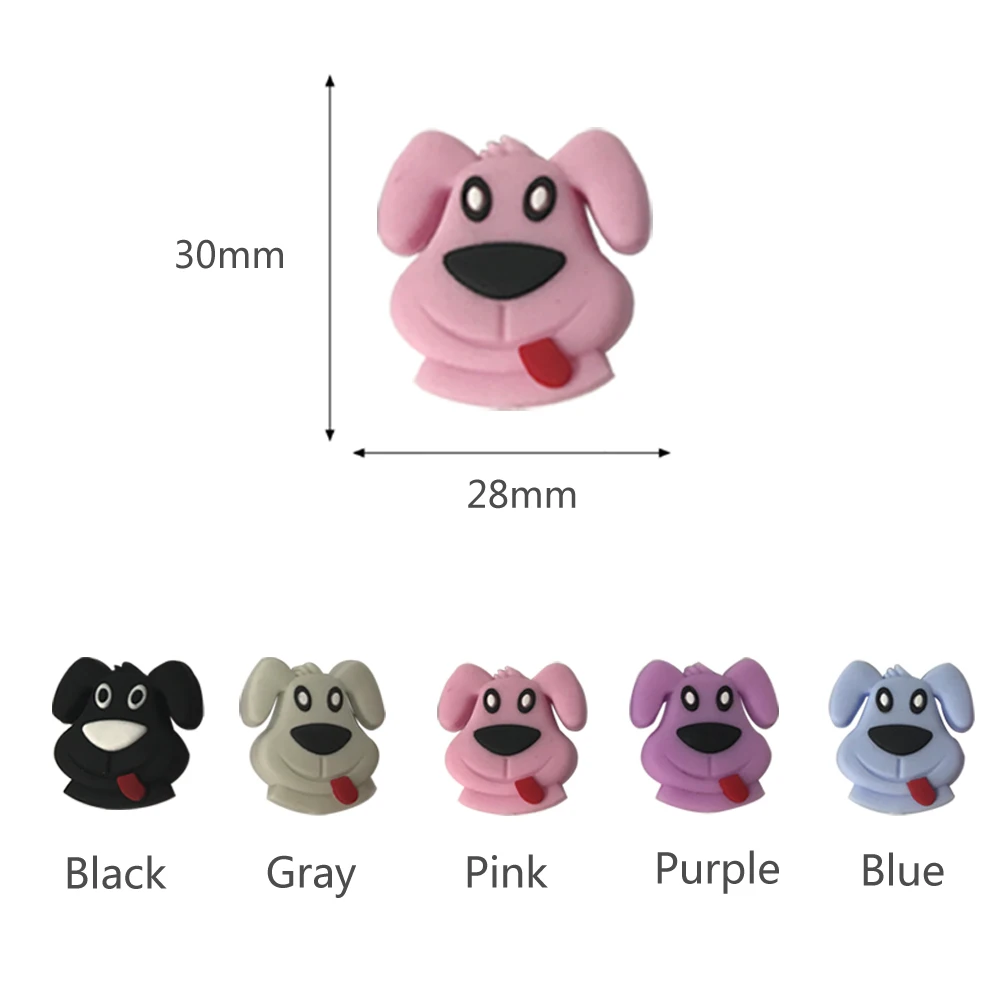 Бусины для прорезывания зубов из пищевого силикона