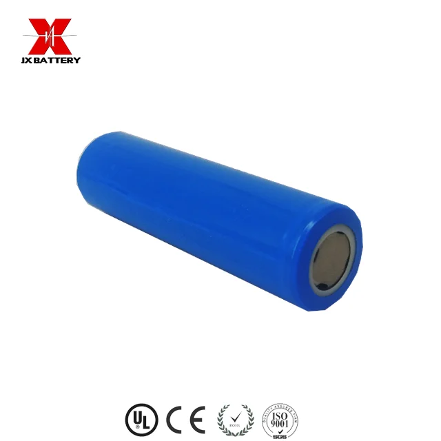 deep cycle rechargeable 2000mah cylindrical isr li ion 18650 li-ion battery for led light