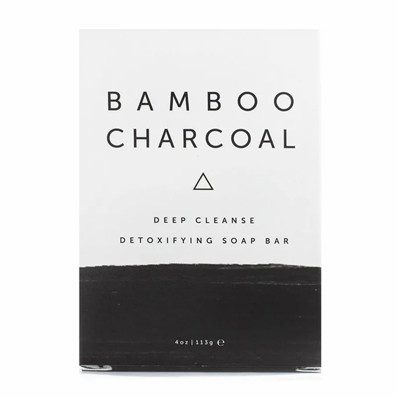
All Natural Deep Cleanse Detoxifying Bar Soap Activated Bamboo Charcoal Soap 
