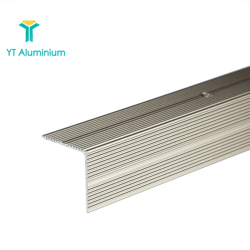 Staircase Protector Non-Skid Stair Nosing Aluminum Stair Nosing For Step Edge