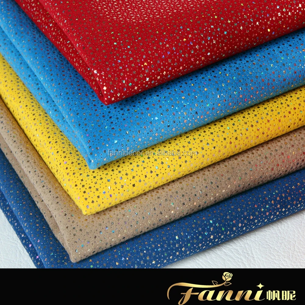 Glitter Shoe Leather Fabric Fashion Wholesale Shiny Glitter Leather For Shoes PU Leather Products Glitter Fabric For Shoe