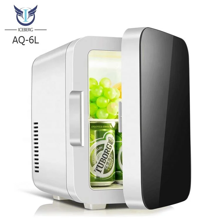  Оптовая продажа Amazon Горячий Aq-6l Dc 12 v вольт Ac 110v 230v маленький холодильник на заказ 6-литровый мини-холодильник для