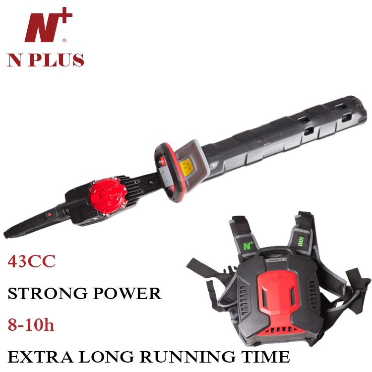 Nplus 1.2kw big power Double blade cruise control electric hydraulic hedge trimmer