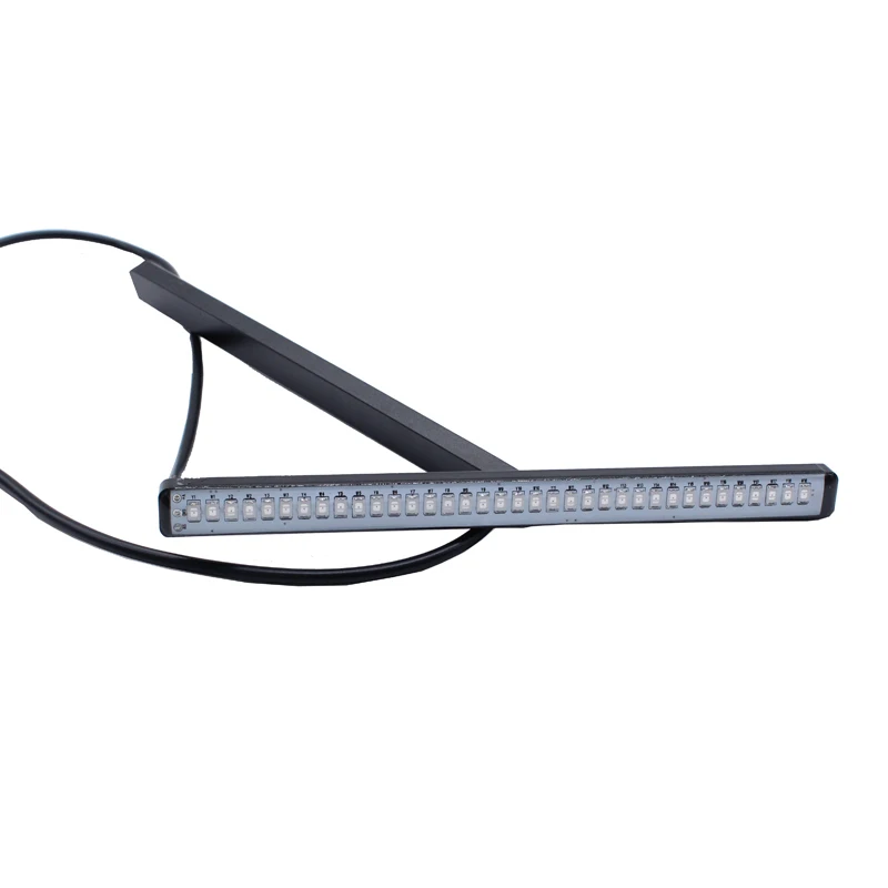 White Amber 36-SMD LED DRL Daytime Running Light For Car