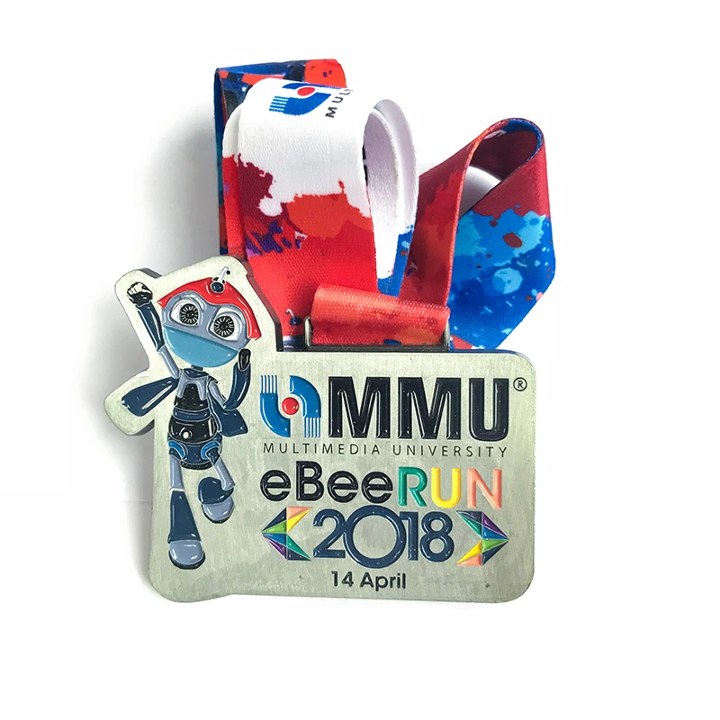 Cheap Metal Custom Marathon 3D Race  Sports Medal