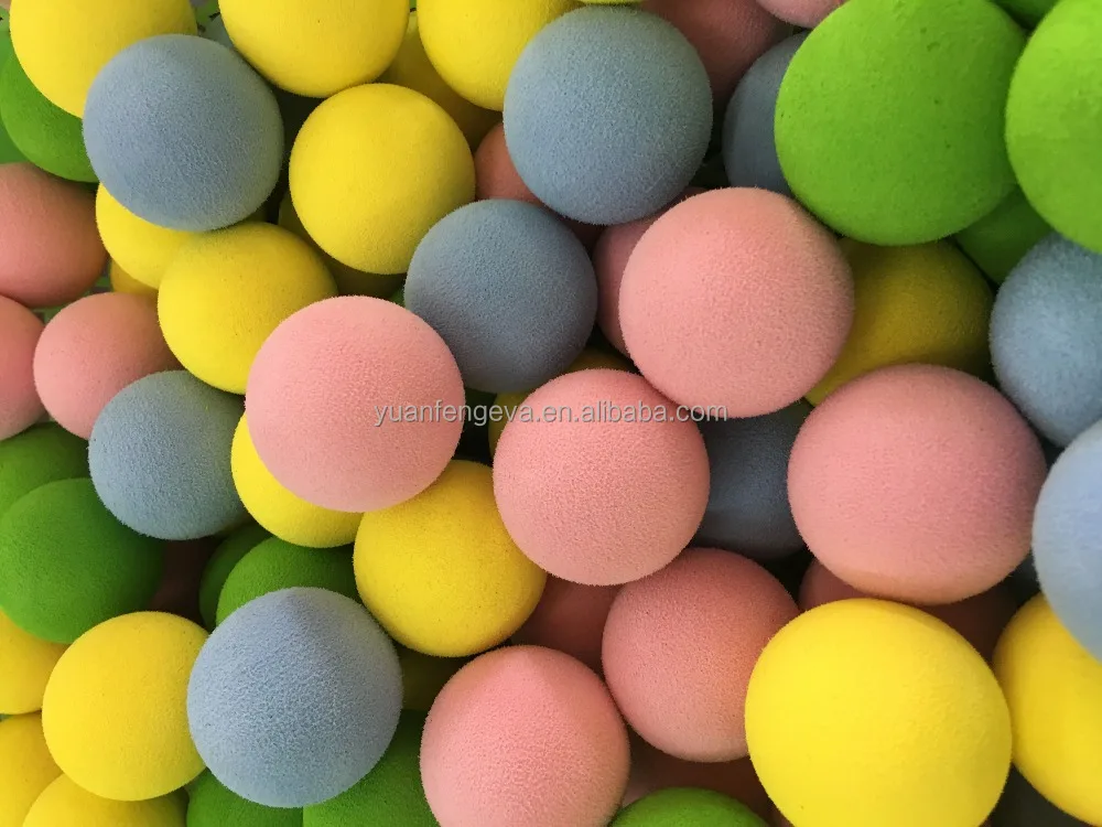Factory custom EVA foam ball wholesale sponge foam ball