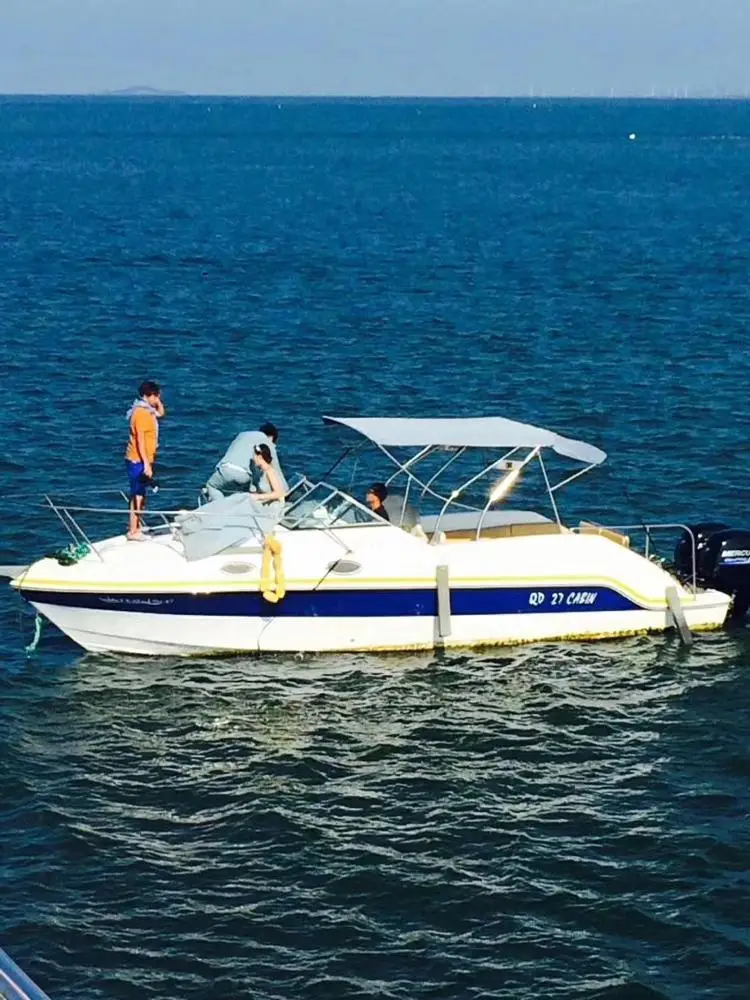 WATERWISH QD 27 CABIN Fiberglass High Speed Yacht Boat