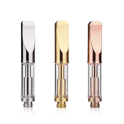 .5ml 1ml gold cbd oil glass atomizer A3 vape cartridge