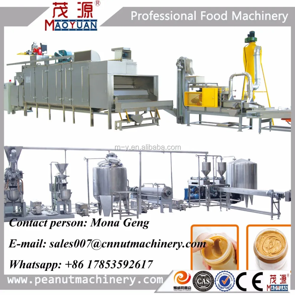 
Automatic Almond/Sesame/Peanut Butter Production Line 