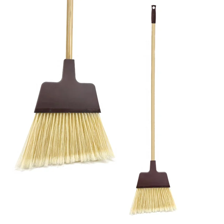 economic household cleaning tool plastic broom stainless steel broom stick