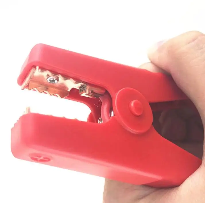 Новый аварийный свинцовый кабель для аккумулятора, зажим-крокодил, зажим, кабель для автомобиля, грузовика, стартер