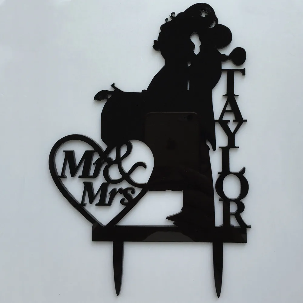 New Style Happy Birthday Wedding Dessert Party Cake Insert Card Acrylic Cake Topper