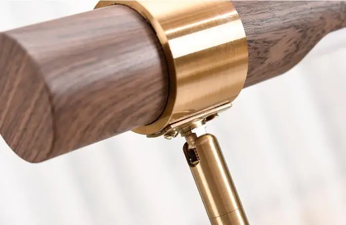 Home decorative reading light wooden table lamp