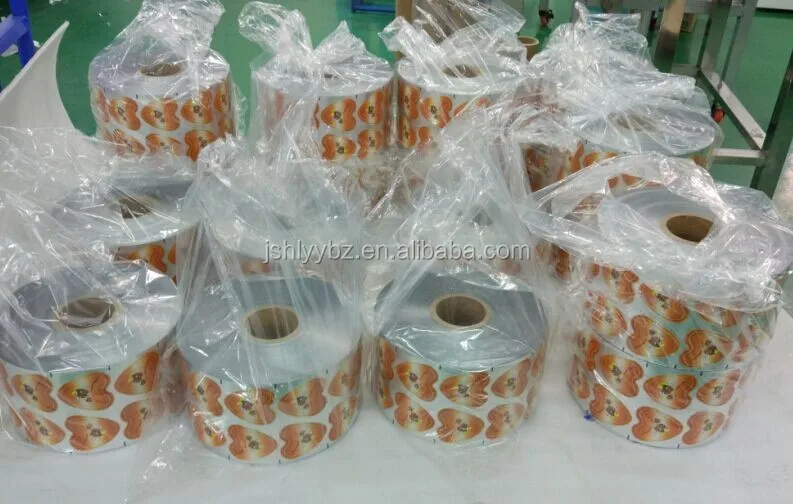 Aluminum foil chip bags in roll/PET AL PE laminated chips packaging film rolls