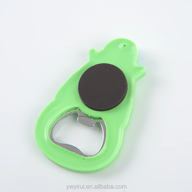 
Promotional cartoon beer bottle opener with fridge magnets 