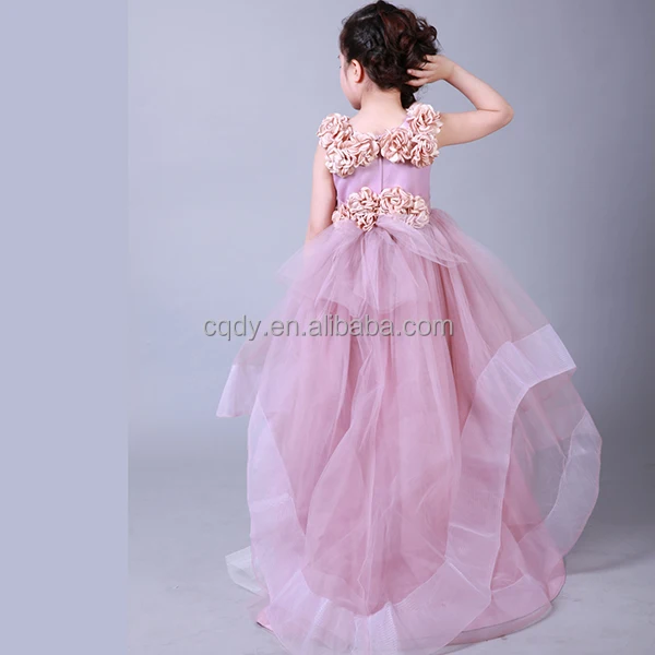 Flower Girl Dresses for Wedding Fluffy Lovely Kids Girl Ball Gown Party Communion Pageant Dress