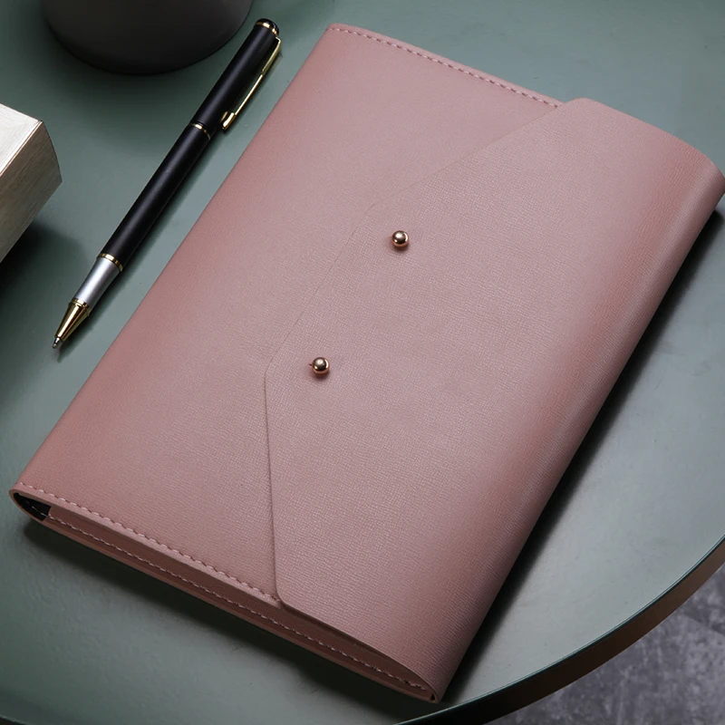 Business notepad A5 Sub diary Simple Creative Fashion left handed notebook journal Office Supplies Conference Notebook Cover