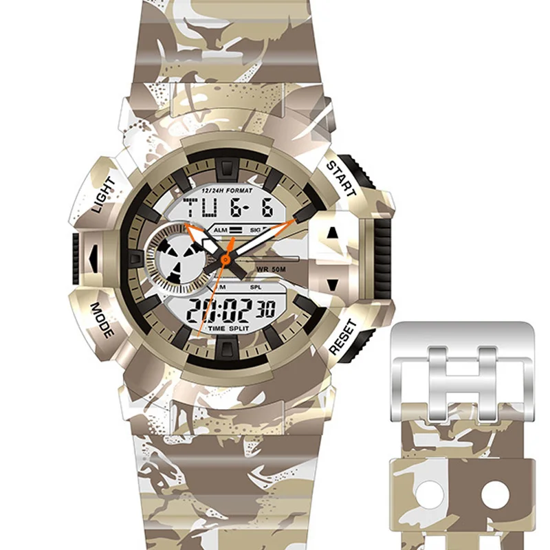 army watch outdoor sport camping watch Analog-digital watch