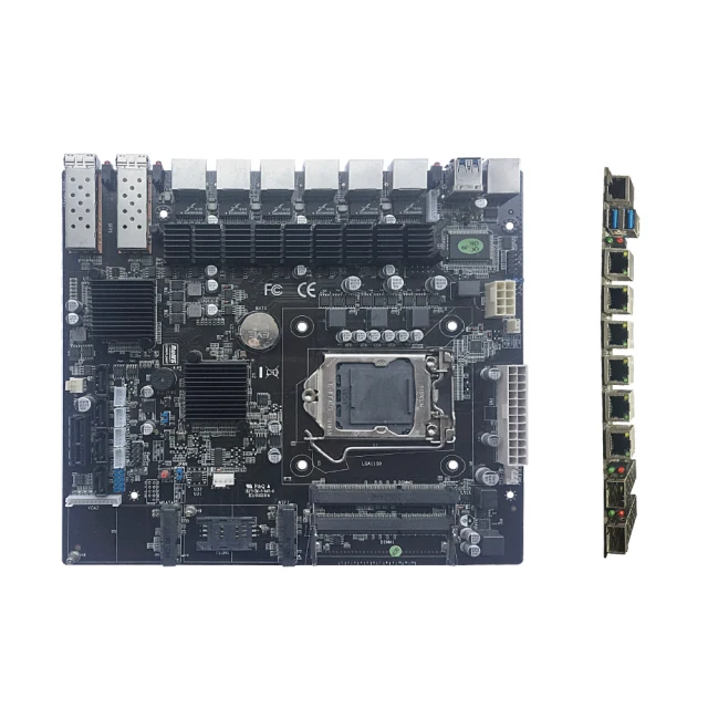 low cost DC 12V  mini itx PC motherboard with 32G  ram 2x Intel 82599ES 10 Gigabit Ethernet network