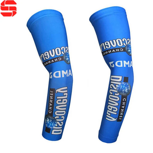 Custom Logos Cool Arms Sleeves Custom Sublimation Printing Cycling Arm Warmers Bicycle Cycling Arm Sleeves