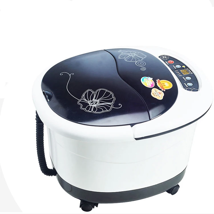 Foot bath spa massager with heat and massage for athletes foot
