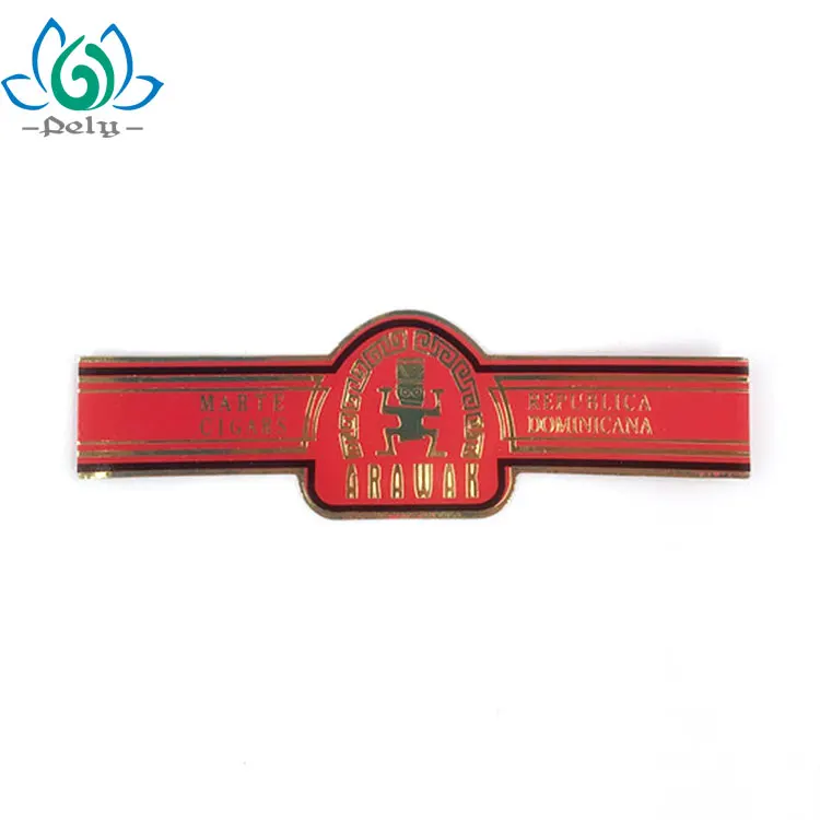 Win $100  Gold Foil smoke weed label   Cigar Label Printing from Shanghai  China