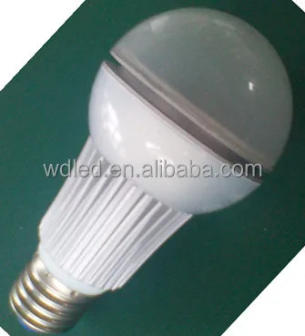 E27 85V-230V ra80 ,90 600LM LED BULB ,top quality led e27 b22 bulb