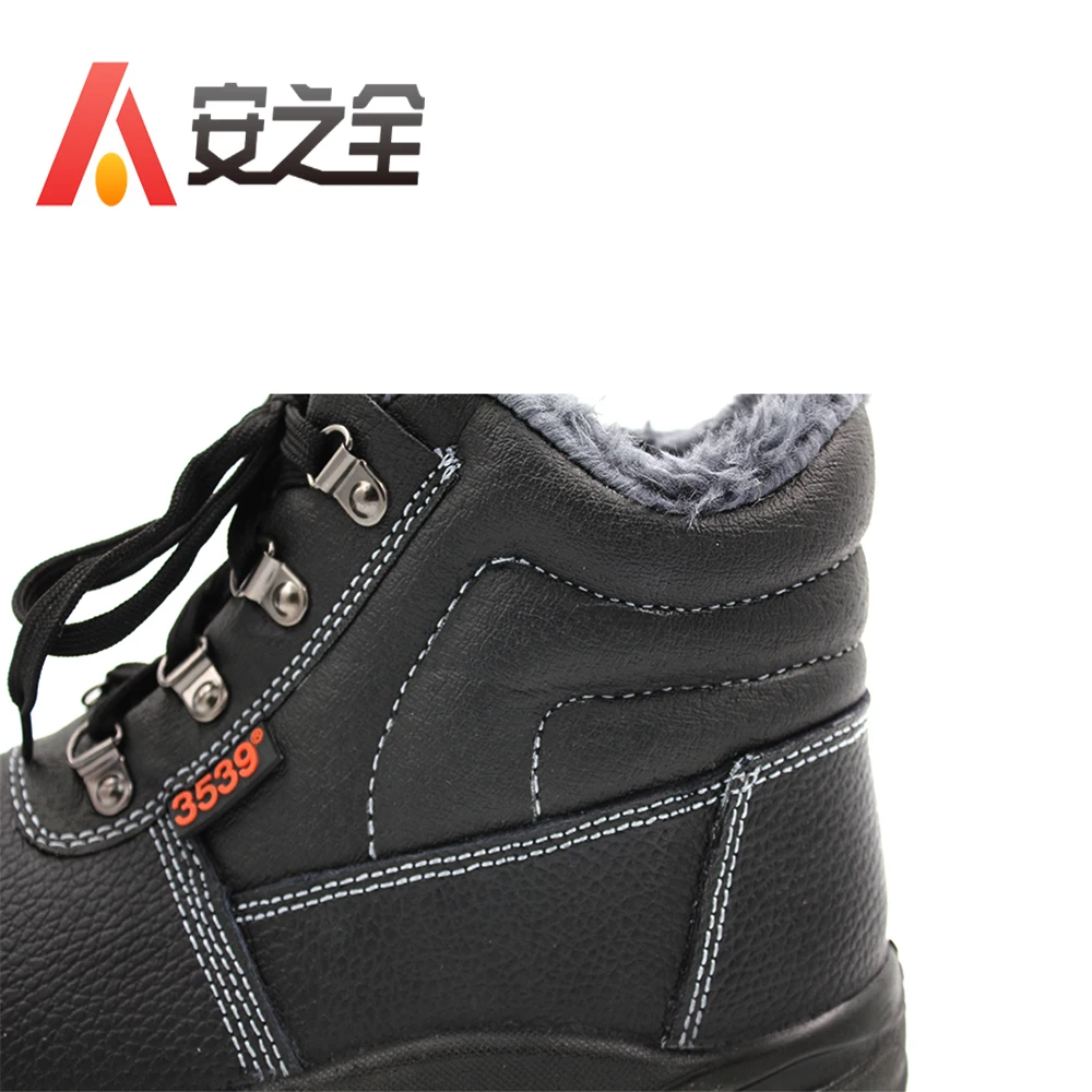 High Ankle Steel Toe Welding Ladies High Heel Safety Work Shoes