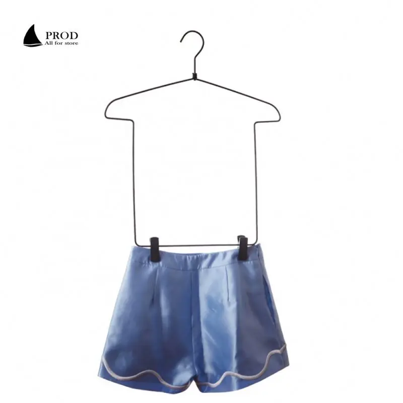 Ruilang clothing store home Siamese suit pants clip   metal hanger hooks