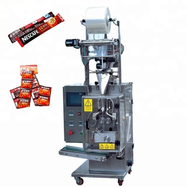 Automatic Vertical Custard Powder Coffee Pod Packing Machine For Food