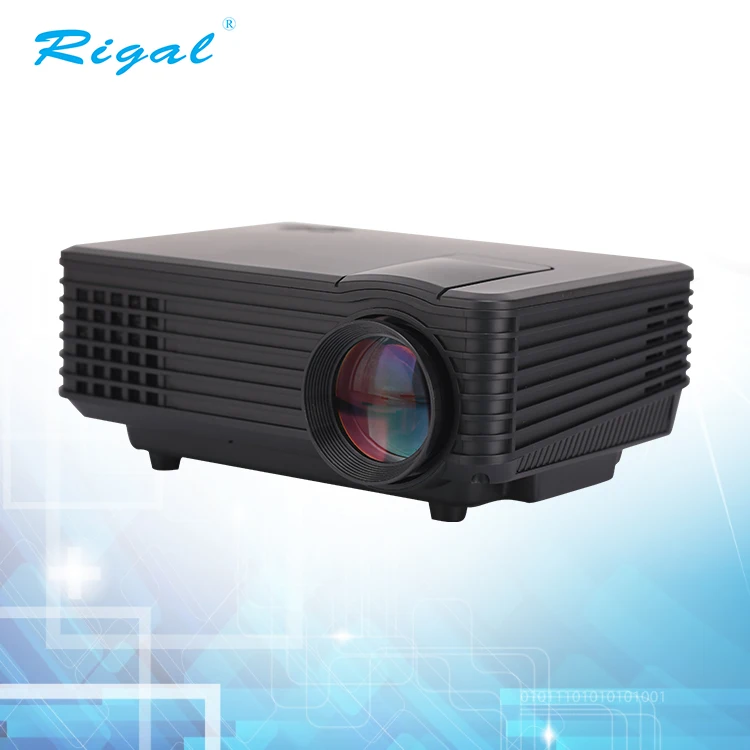 Mini New Android 4.4 Portable WiFi Home Theater Projector for Kids Education
