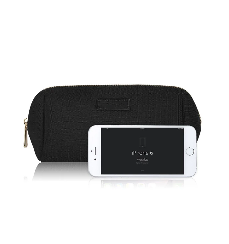 Custom Travel Canvas Make up Bag Wholesale Soft Cosmetic Toiletry Bag Makeup Storage organizer Bag for women