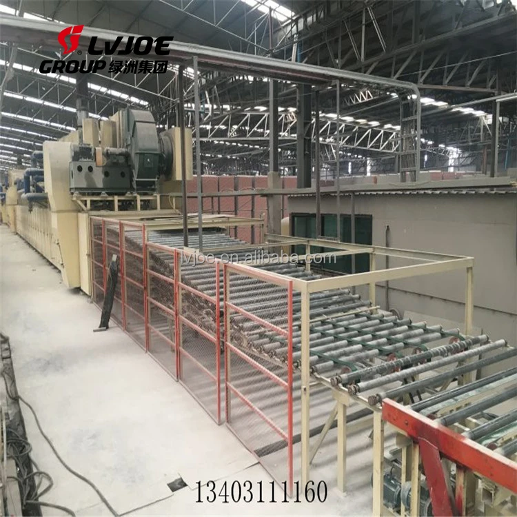 advanced technology of automatic production line for gypsum board