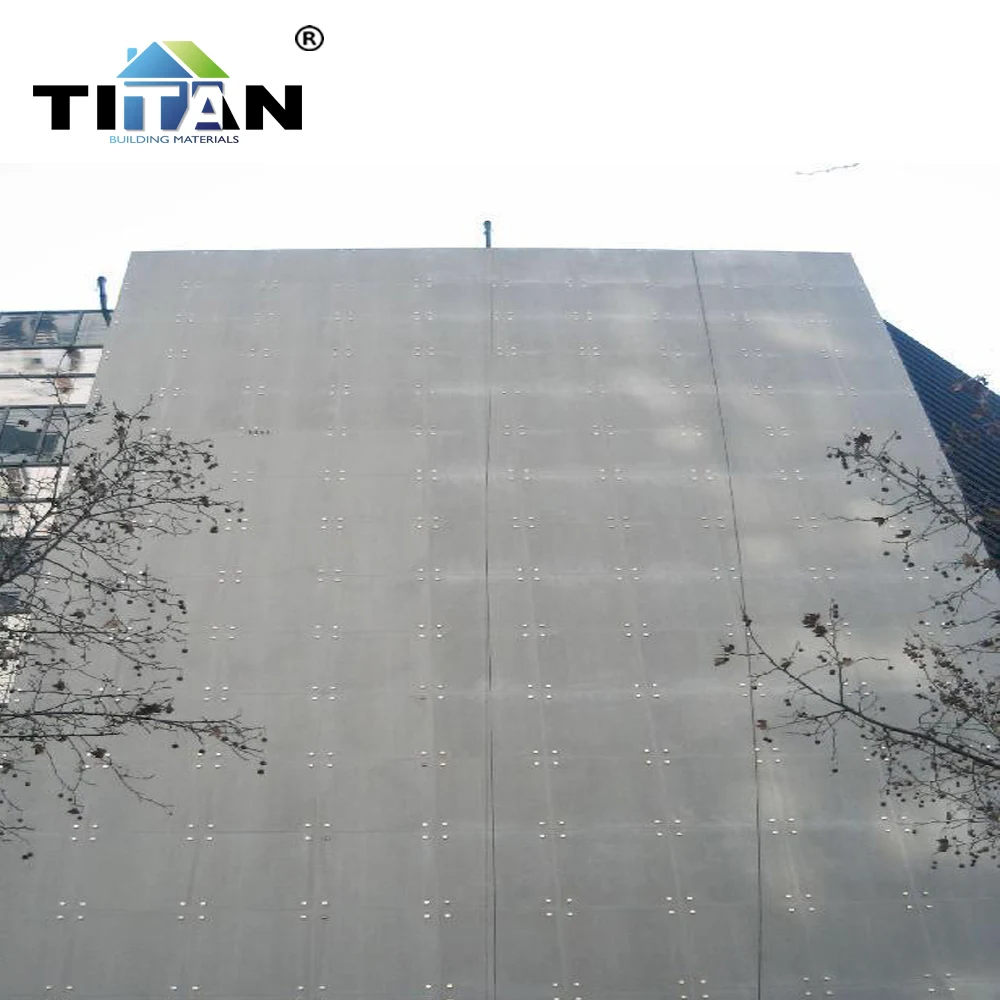 Durock Cement Board Australian Standard Non-asbestos Fiber Cement Boards Perforated 4.5~25mm 1.2~1.5kg/cm3 1220mm/3050mm TITAN