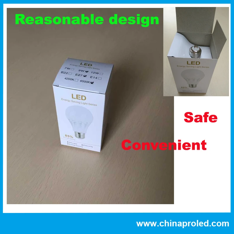 12W LED Bulbs Plastic High Lumen E27