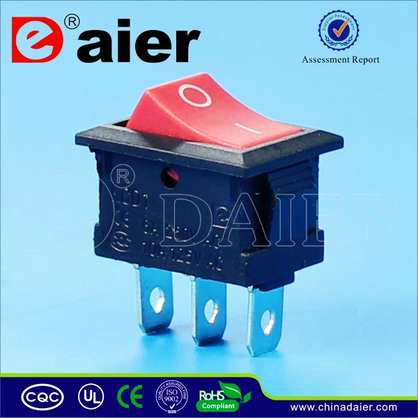 on чёрный / красный рокер переключиться t120 55