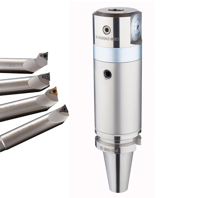 Younio adjustable multi micro milling machine adjustable nbh2084 boring head set with boring bar tool holder