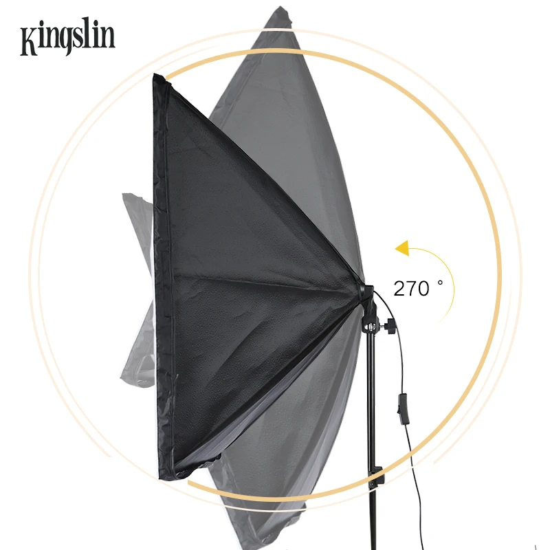 
Softbox professional photographic studio easy folded 50*70CM soft box with 2.1M light stand 