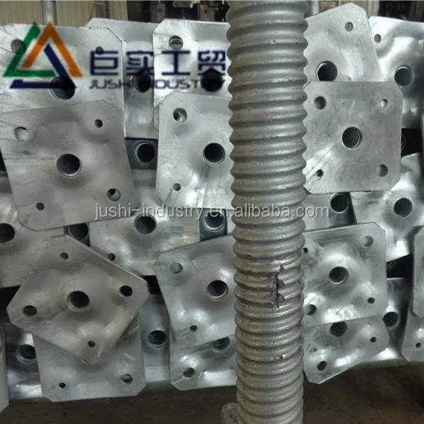 scaffolding adjustable base jack scaffold spindle screw jack for construction