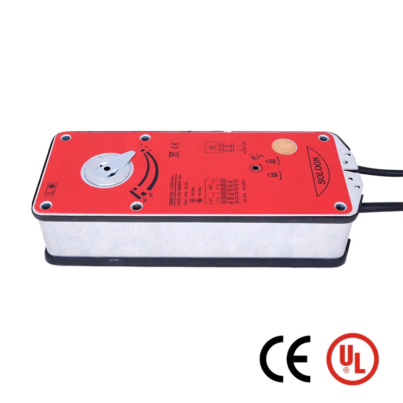 HVAC System 15NM ON/OFF 24V 230V fire smoke damper actuator