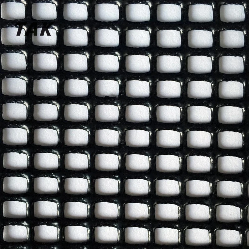 100% PES PVC Coated Mesh Fabric