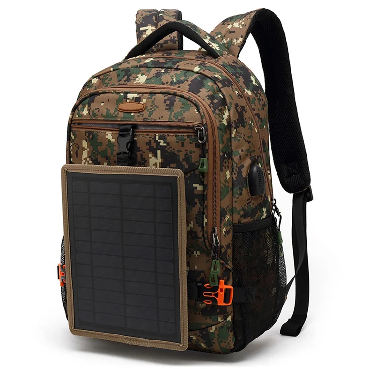 Best selling battery backpack chargeable backpacks solar bag