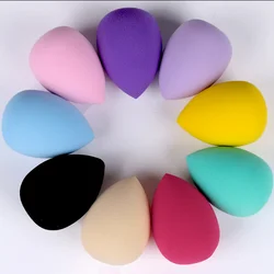 Wholesale high quality non-latex sponge cosmetic oval cut makeup sponge powder puff