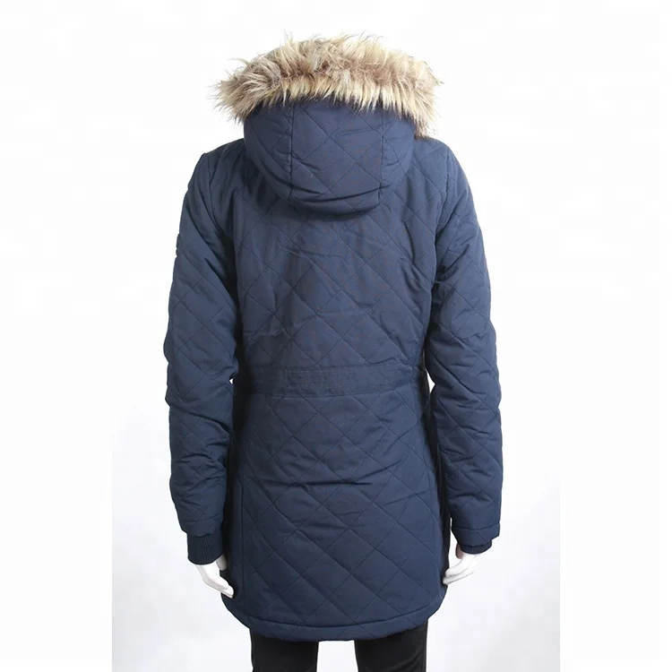 Fuzhou Fashion Flying Custom Custom Hiking Outdoor Long Jacket Winter Padded Jacket