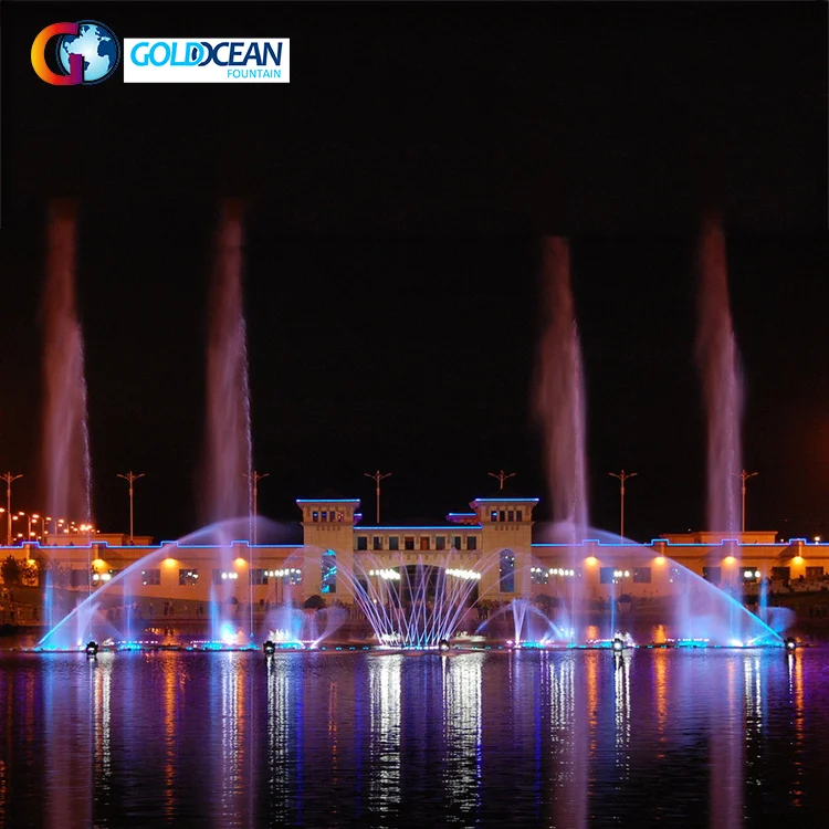 China Factory Cheap Custom Equipment Lightful Music Fountain