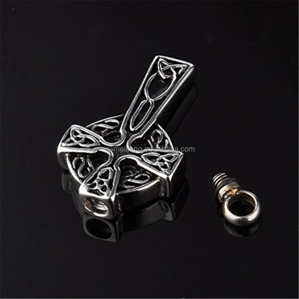 Celtic Cross Cremation Jewelry