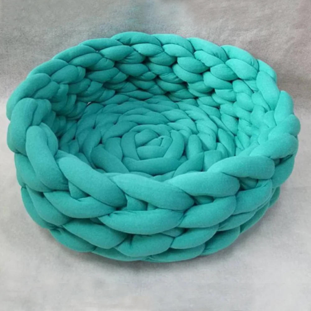 2cm 3cm thickness chunky tube yarn cotton filling arm knitting yarn blanket yarn