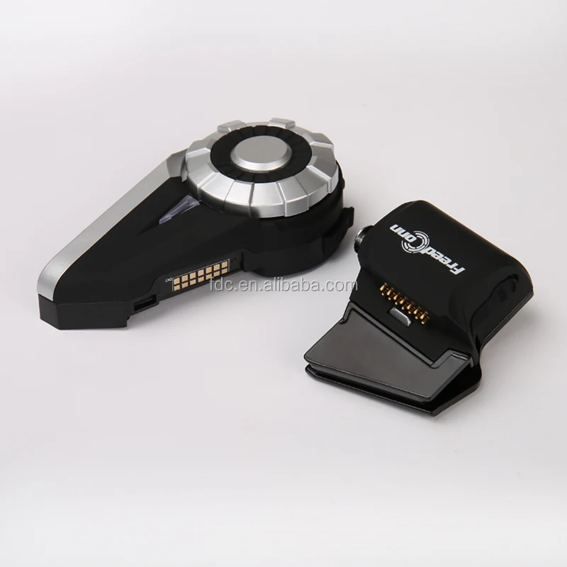 BT Intercom Bluetooth Interphone 1500M Range 8 Riders Motorcycle Helmet - Motorcycle Snowmobile Bluetooth Multi Interphone