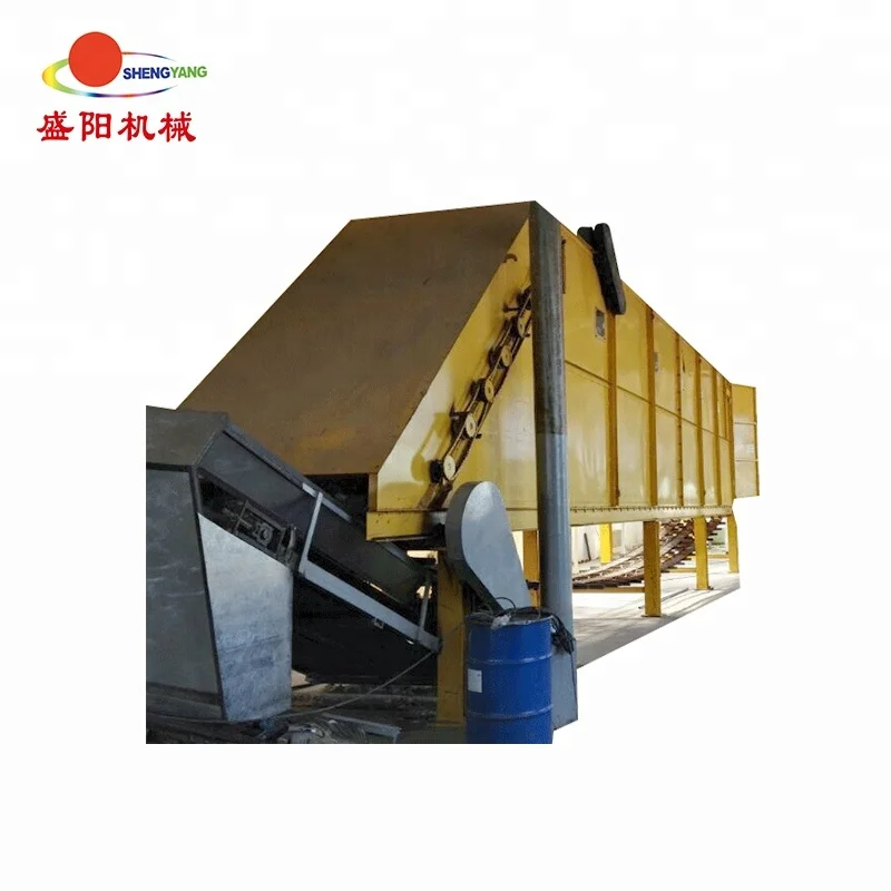 Automatic particle board mdf production line