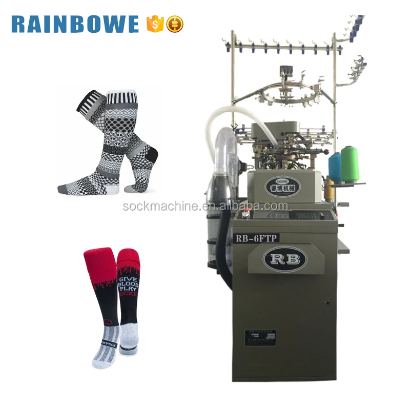 Winter Socks Weaving Machines Automatic Computerized Jacquard for Making Socks Spare Parts Provided 1 YEAR Online Support Retail